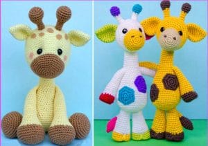 Amigurumi Giraffe häkeln – kostenlose & einfache Anleitung – Wittytopia